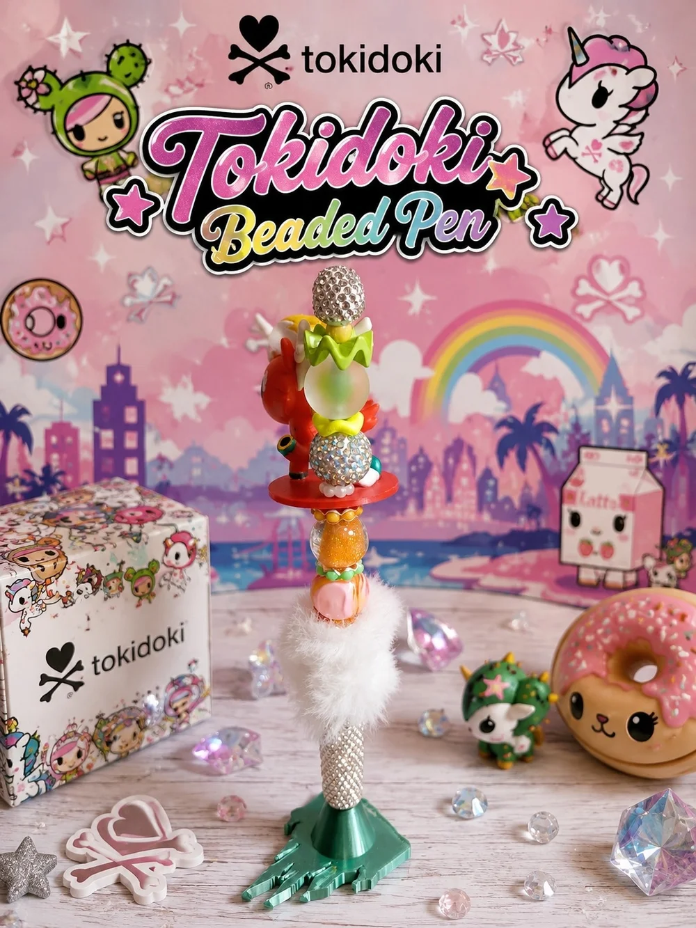 tokidoki decorative beaded